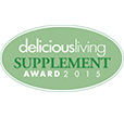 Delicious Living Supplement Award 2015