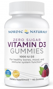 Zero Sugar Vitamin D3 Gummies